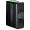 TRENDNET - TI-BG108 - 10-Port Industrial Gigabit 400W PoE++ DIN-Rail Switch