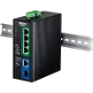 Trendnet - TI-BG50611 - 6-Port Industrial 2.5G PoE++ DIN-Rail Switch with 10G Ports