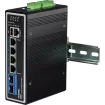 TRENDNET - TI-BG62i - 6-Port Industrial Gigabit L2+ Managed PoE++ DIN-Rail Switch