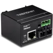 TRENDNET - TI-F10S30 - Hardened Industrial 100Base-FX Single-Mode SC Fiber Converter