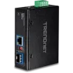 TRENDNET - TI-F11SFP - Hardened Industrial 100/1000Base-T to SFP Media Converter