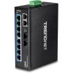 TRENDNET - TI-G102 - 10-Port Hardened Industrial Gigabit DIN-Rail Switch