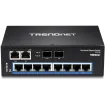 TRENDNET - TI-G102 - 10-Port Hardened Industrial Gigabit DIN-Rail Switch