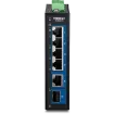 TRENDNET - TI-G50611 - 6-Port Industrial 2.5G DIN-Rail Switch with 10G Ports