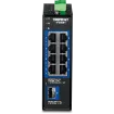 TRENDNET - TI-G5091 - 9-Port Industrial 2.5G DIN-Rail Switch with 10G SFP+ Port