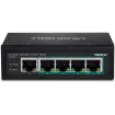 TRENDNET - TI-PE50 - 5-Port Industrial Fast Ethernet PoE+ DIN-Rail Switch