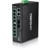 TRENDNET - TI-PG102 - 10-Port Hardened Industrial Gigabit PoE+ DIN-Rail Switch
