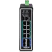 TRENDNET - TI-PG1284i - 12-port Hardened Industrial Gigabit PoE+ Layer 2+ Managed DIN-Rail Switch