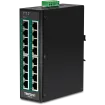 TRENDNET - TI-PG160 - 16-Port Hardened Industrial Gigabit PoE+ DIN-Rail Switch