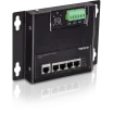 TRENDNET - TI-PG50F - 5-Port Industrial Gigabit PoE+ Wall-Mounted Front Access Switch