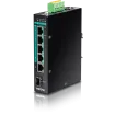 TRENDNET - TI-PG541i - 6-port hardened Industrial Gigabit PoE+ Layer 2 Managed DIN-Rail Switch