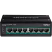 TRENDNET - TI-PG80B - 8-Port Industrial Gigabit PoE+ DIN-Rail Switch (24 - 56V)