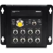 TRENDNET - TI-TPG80 - 8-Port Industrial EN50155 M12 Gigabit PoE+ Railway Switch