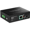 TRENDNET - TI-UF11SFP - Hardened Industrial SFP to Gigabit UPoE Media Converter