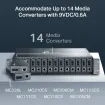 TP-Link - TL-MC1400 - 14-SLOT UNMANAGED MEDIA PERP CONVERTER CHASSIS