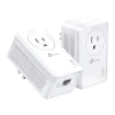 TP-Link - TL-PA7017P KIT - AV1000 Gigabit Passthrough Powerline Starter Kit