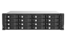 QNAP - TL-R1620Sep-RP-US - 16-bay 3U rackmount SAS 12Gbps JBOD expansion enclosure with SAS expander, 2.5"/3.5" SAS 12Gbps & SAS/SATA 6Gbps drives, 4 x SFF-8644 Mini-SAS HD ports, redundant PSU, without rail kit.