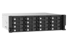 QNAP - TL-R1620Sep-RP-US - 16-bay 3U rackmount SAS 12Gbps JBOD expansion enclosure with SAS expander, 2.5"/3.5" SAS 12Gbps & SAS/SATA 6Gbps drives, 4 x SFF-8644 Mini-SAS HD ports, redundant PSU, without rail kit.