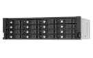 QNAP - TL-R1620Sep-RP-US - 16-bay 3U rackmount SAS 12Gbps JBOD expansion enclosure with SAS expander, 2.5"/3.5" SAS 12Gbps & SAS/SATA 6Gbps drives, 4 x SFF-8644 Mini-SAS HD ports, redundant PSU, without rail kit.
