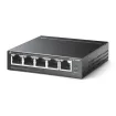TP-Link - TL-SF1005P - 5-Port 10/100Mbps Desktop Switch with 4-Port PoE+