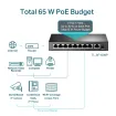 TP-Link - TL-SF1009P - 9 Port 10/100mbps Desktop Switch With 8 Port Poe+