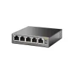 TP-Link - TL-SG1005P - 5-Port Gigabit Desktop Switch with 4-Port PoE
