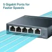 TP-Link - TL-SG105 - 5PORT GIGABIT DESKTOP SWITCH PERP STEEL DESIGN DESKTOP/WALL-MOUNTING