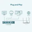 TP-Link - TL-SG105E - 5PORT 10/100/1000 GIGABIT EASY PERP SMART SWITCH