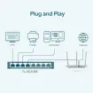 TP-Link - TL-SG108E - 8PORT GIGABIT EASY SMART SWITCHPERP