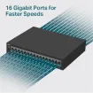 TP-Link - TL-SG116E - 16PORT GIGABIT UNMANAGED PRO PERP SWITCH