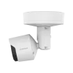 Hanwha - TNO-C3050T - Wisenet T network thermal compact bullet camera, 384 x 288 (uncooled); ＜20mK (NETD), Max 768 x 576 @ 30fps resolution support, 19mm fixed focal lens (HFoV: 19.3o), Triple codec H.265/H.264/MJPEG with WiseStream III (based on AI 