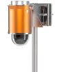 Hanwha - TNP-XC6403EPT3-Z - AI 2MP Explosion proof PTZ using the XNP-C6403 (2MP @ 60fps) 4.25-170mm lens, 40x optical zoom, PoE+ (No Wiper), -20°C ~ +55°C (-4°F ~ +131°F), Type 4x, IP66, FM (Factory Mutual), C1/D1 certification