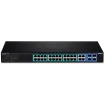TRENDNET - TPE-2840WS - 24-port Gigabit Web Smart PoE Switch plus 4 SFP slots
