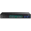 TRENDNET - TPE-3102WS - 10-Port 2.5G Web Smart PoE+ Switch with 10G SFP+ Slots