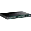 TRENDNET - TPE-3524SF - 52-port Gigabit Web Smart 740W PoE+ Switch with 10G SFP+ Slots