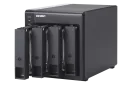 QNAP - TR-004-US - QNAP TR-004 4-bay USB 3.0 type-C (5Gbps) hardware RAID enclosure/ DAS, supports 3.5" SATA HDD and 2.5" SATA SSD