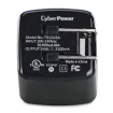 Cyber Power - TR12U3A - USB Wall Charger, 2 USB, 3.1A, Folding AC plug, LED Power Indicator, 1 Year Warranty