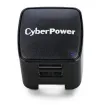 Cyber Power - TR12U3A - USB Wall Charger, 2 USB, 3.1A, Folding AC plug, LED Power Indicator, 1 Year Warranty
