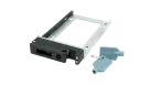 QNAP - TRAY-25-BLK03 - 2.5" SSD Tray with key lock and two keys, black and metal
