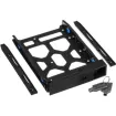 QNAP - TRAY-35-BLK01 - 3.5" HDD Tray with key lock and two keys, black and plastic, 2.5" and 3.5" screw packs included