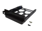 QNAP - TRAY-35-NK-BLK04 - Black HDD Tray v4 for 3.5" and 2.5" drives without key lock, black, plastic with 6 x screws for 2.5" HDD, tooless