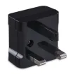 Cyber Power - TRB1L1 - Travel Adapter 100-240V Converter 200-240V to 120V A, C, G, F, & I Plug Adapters 1-Year Warranty