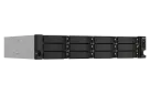 QNAP - TS-1264U-RP-4G-US - QNAP 2U 12-bay NAS/iSCSI IP-SAN, Intel Celeron 4C/4T (up to 2.7GHz), 4GB RAM, 2.5GbE LAN, 4K HDMI v1.4b, PCIe Expansion Slot, Redundant PSU