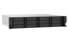 QNAP - TS-1273AU-RP-8G-US - QNAP 2U 12-Bay NAS/iSCSI IP-SAN. AMD Ryzen V1500B Quad-core 2.2GHz, 8GB RAM, 2x2.5GbE LAN, Redundant PSU, Optional 10GbE & M.2 NVMe via PCIe expansion