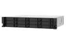 QNAP - TS-1273AU-RP-8G-US - QNAP 2U 12-Bay NAS/iSCSI IP-SAN. AMD Ryzen V1500B Quad-core 2.2GHz, 8GB RAM, 2x2.5GbE LAN, Redundant PSU, Optional 10GbE & M.2 NVMe via PCIe expansion