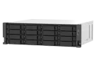 QNAP - TS-1673AU-RP-16G-US - QNAP 3U 16-Bay NAS/iSCSI IP-SAN. AMD Ryzen V1500B Quad-core 2.2GHz, 16GB RAM, 2x2.5GbE LAN, Redundant PSU, Optional 10GbE & M.2 NVMe via PCIe expansion