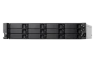 QNAP - TS-1886XU-RP-D1622-8G-US - QNAP 12-Bay 2U Rackmount NAS, Intel Xeon E-2236 6-core 3.4 GHz processor (burst up to 4.8 GHz), 128 GB UDIMM DDR4 (4 x 32GB), 12x 2.5"/3.5" SATA HDD/SSD, 4 GigaLan, 2 x 10GbE SFP+ SmartNIC, 2 x 10GBase-T, 500W redundant