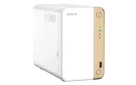 QNAP - TS-262-4G-US - QNAP 2-Bay desktop NAS, Intel Celeron N4505 dual-core processor, 4GB DDR4 SODIMM RAM