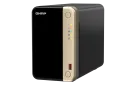 QNAP - TS-264-8G-US - QNAP TS-264 2-Bay High-Performance Desktop NAS. Intel 4C/4T Processor, burst up to 2.9GHz with 8GB DDR4 RAM On-Board