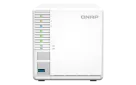 QNAP - TS-364-8G-US - QNAP 3-Bay High-Performance desktop NAS with Intel Celeron 4-Core N5105/N5095, 8GB DDR4 RAM (On-Board, Non Expandable), 1 x 2.5GbE, 1 x HDMI 1.4b, 2 x M.2 PCIe Gen 3 Slots